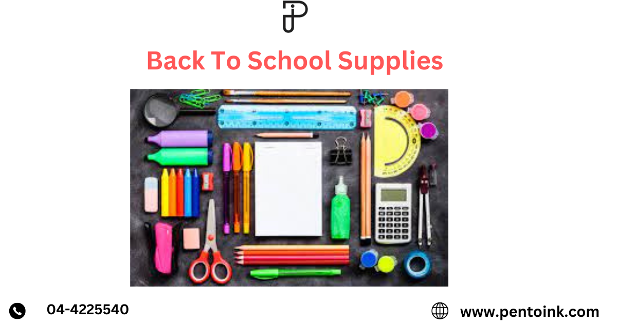Back To School Supplies & Classroom Materials Suppliers in UAE – Pentoink